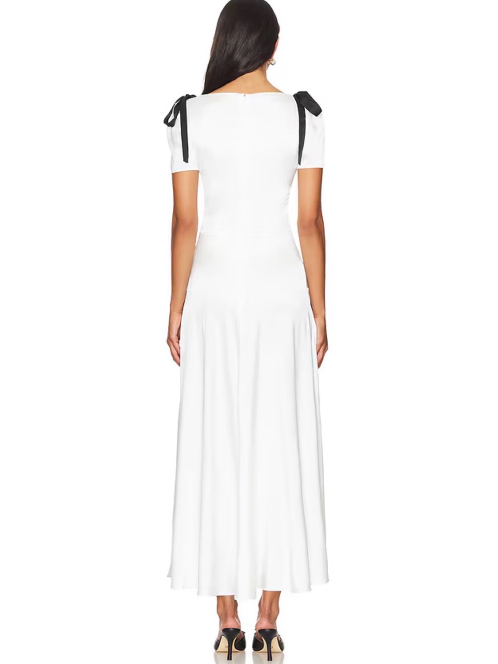 LIONESS Du Cap Maxi Dress in Porcelain - Picture 3 of 6